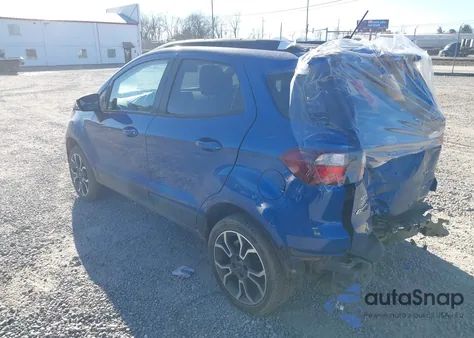 2019 Ford Ecosport Ses z USA, uszkodzony, nr VIN MAJ6S3JL3KC260754